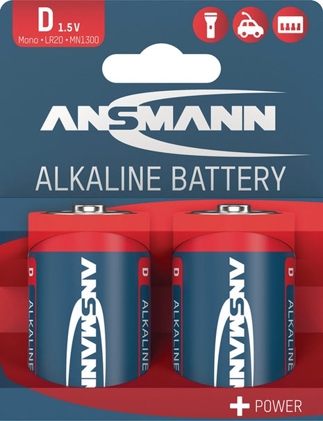 Batterie ANSMANN 1,5 V D-AM1-Mono 16000 mAh (4000901829)