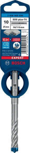 BOSCH Hammerbohrer Expert SDS-7X Ø 10,0 mm Arbeits-L.50 mm L.115 mm ( 4000909941 )