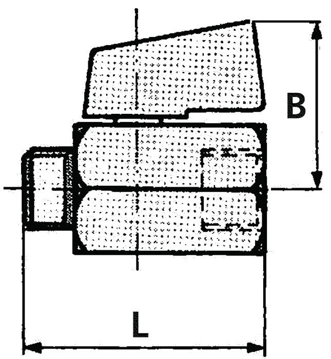 RIEGLER mini robinet à tournant sphérique VALVE LINE 10 mm 3/8 (4163000191)