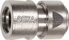 GEKA Schlauchstück GEKA plus Messing vernickelt Schlauchgröße 13 mm ( 4300600052 )