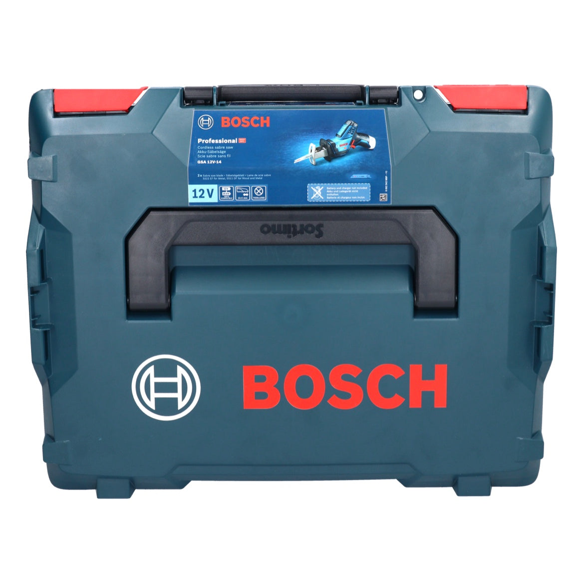 Bosch GSA 12V-14 Professional Akku Säbelsäge 12 V + Extra Sägeblatt + L-Boxx - ohne Akku, ohne Ladegerät - Toolbrothers