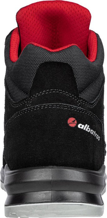 ALBATROS bottes de sécurité CLIFTON MID taille 41 noir/rouge (4300700681)