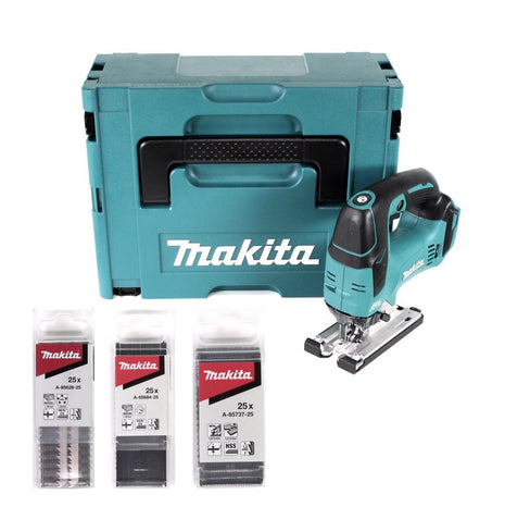 Makita DJV 182 ZJ Akku Pendelhubstichsäge 18V Brushless Solo + 78x Sägeblatt + Makpac - ohne Akku, ohne Ladegerät - Toolbrothers