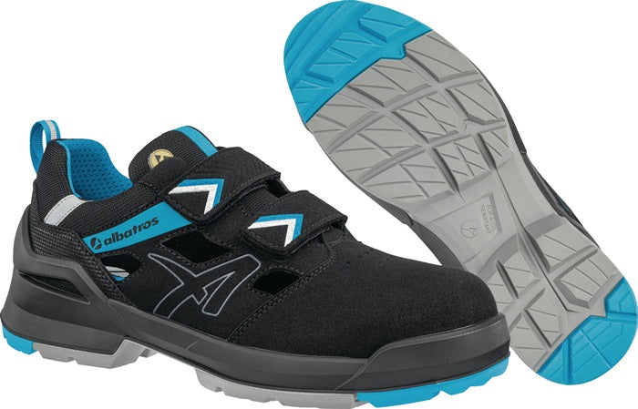 ALBATROS chaussure de sécurité FORGE AIR LOW taille 40 noir/bleu (4300700800)