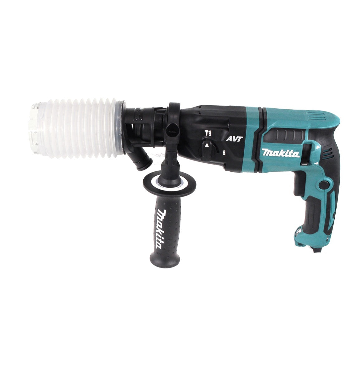 Makita HR 1841 FJ Bohrhammer 470 W SDS-Plus inkl. Koffer + Staubschutz + 5x SDS-VPlus Hammerbohrer - Toolbrothers