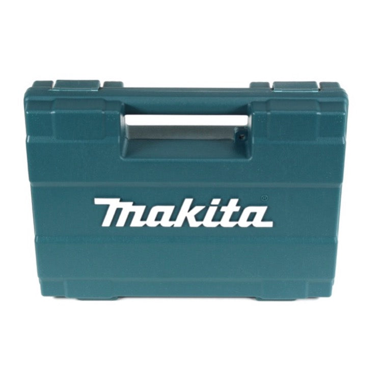 Makita DHP 482 W RTJ - 18 V Li-Ion Akku Schlagbohrschrauber im Makpac + 2x 5,0Ah Akku + Schnellladegerät + Makita B-53811 Bit & Bohrer-Set 100-teilig - Toolbrothers