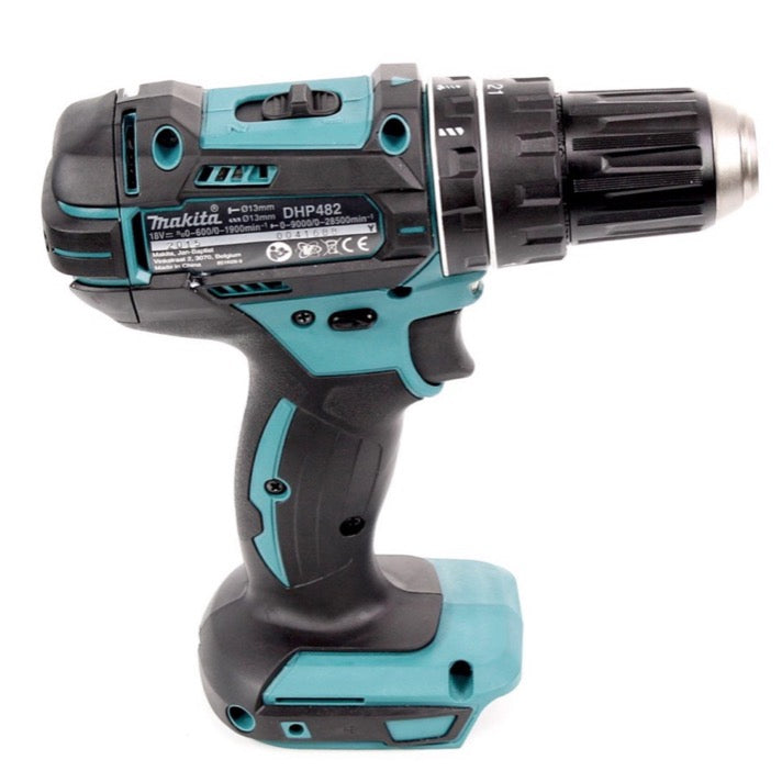 Makita DHP 482 Z Akku Schlagbohrschrauber 18 V 62Nm Solo + Makita Bit & Bohrer-Set 100-teilig - Toolbrothers