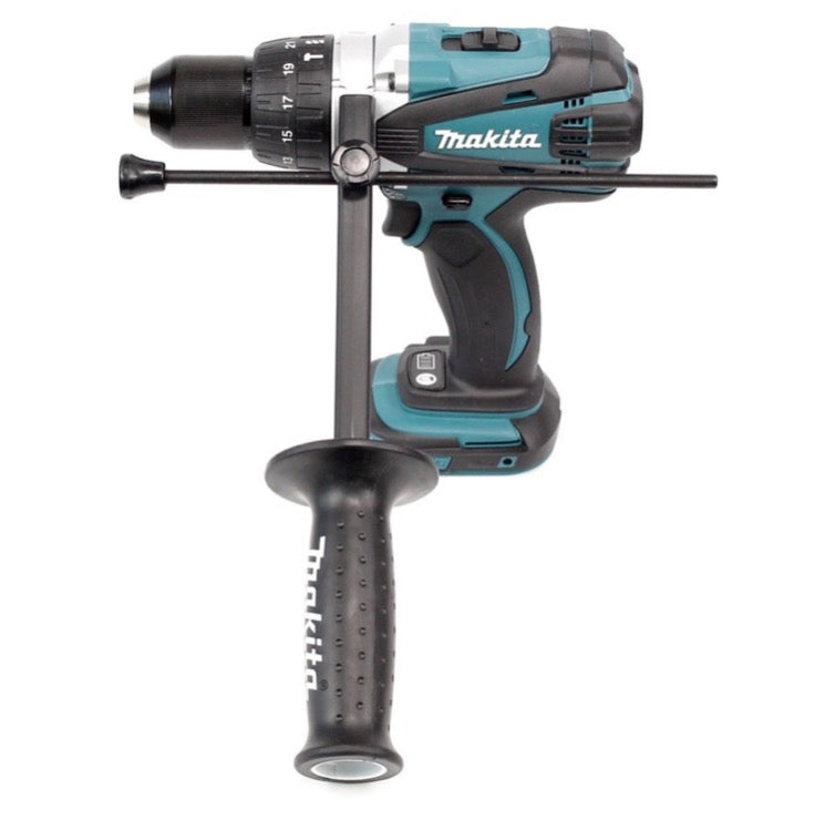 Makita DHP 458 Z Akku Schlagbohrschrauber 18V 91Nm Solo + Makita Bit & Bohrer-Set 100-teilig - Toolbrothers