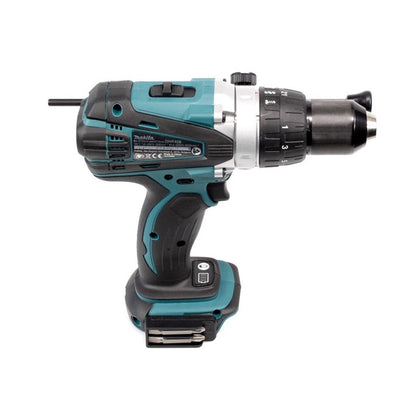 Makita DHP 458 RTJ Akku Schlagbohrschrauber 18V 91Nm im Makpac + 2x 5,0 Ah Akku + Ladegerät + Makita Bit & Bohrer-Set 100-teilig - Toolbrothers