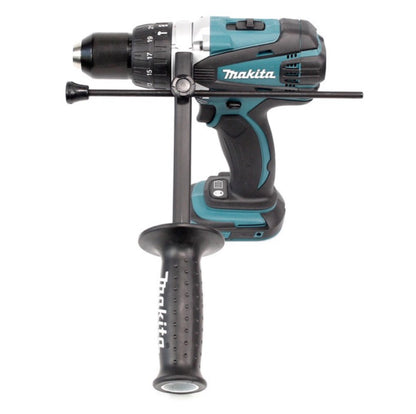 Makita DHP 458 RTJ Akku Schlagbohrschrauber 18V 91Nm im Makpac + 2x 5,0 Ah Akku + Ladegerät + Makita Bit & Bohrer-Set 100-teilig - Toolbrothers