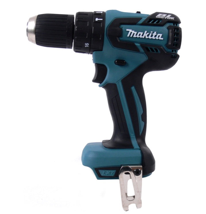 Makita DHP 459 Z Akku Schlagbohrschrauber 18V 45 Nm brushless Solo + Makita B-53811 Bit & Bohrer-Set 100-teilig - Toolbrothers