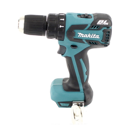 Makita DHP 459 RTJ 18 V Akku Schlagbohrschrauber im Makpac + 2x BL 1850 B 5 Ah Akku + Ladegerät + Makita B-53811 Bit & Bohrer-Set 100-teilig - Toolbrothers