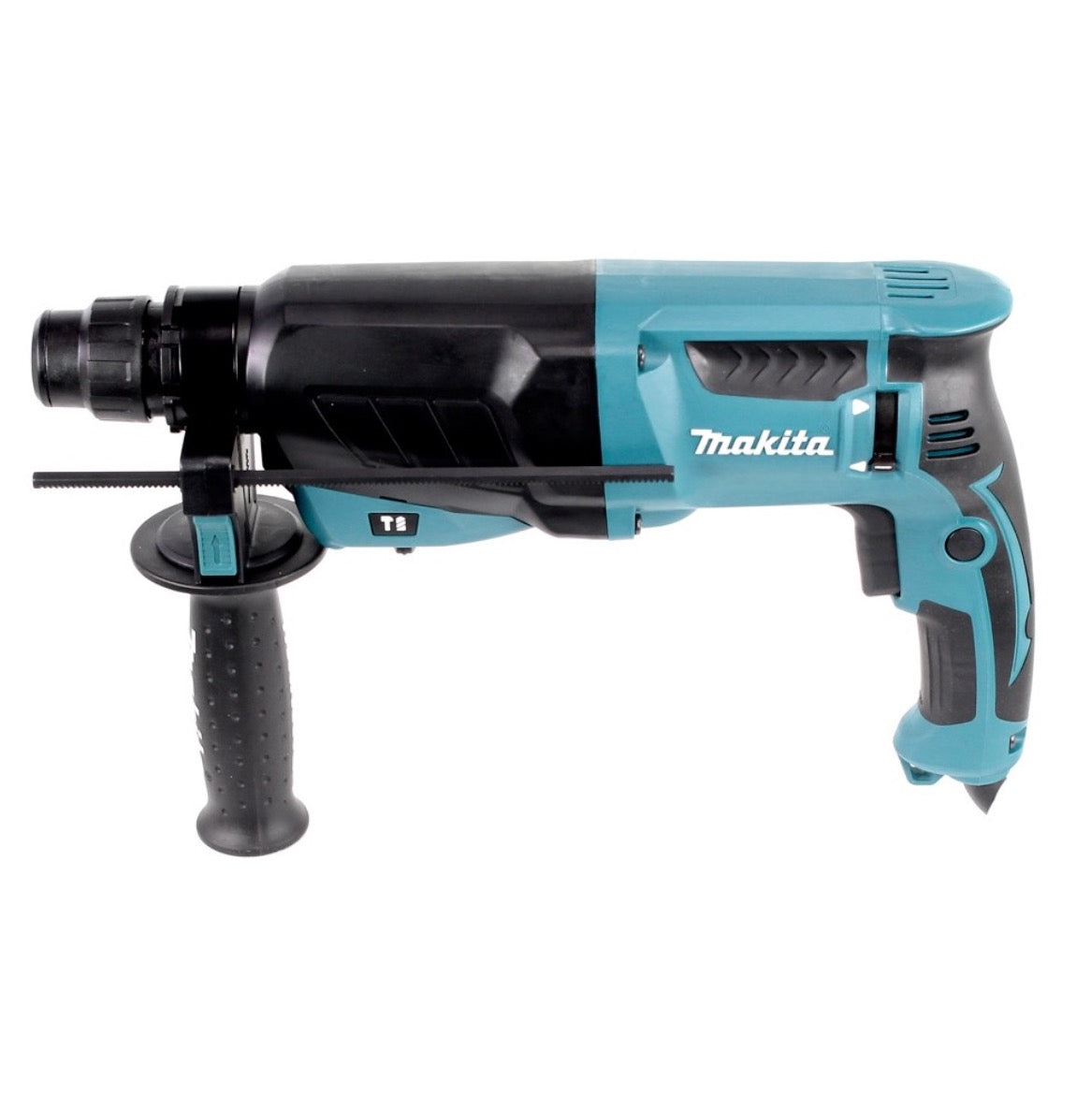 Makita HR 2630 X7 - 800 Watt 2,4 Joule Bohrhammer mit SDS - Plus Aufnahme im Koffer + Makita SDS-VPlus Bohrerset 12 tlg. - Toolbrothers