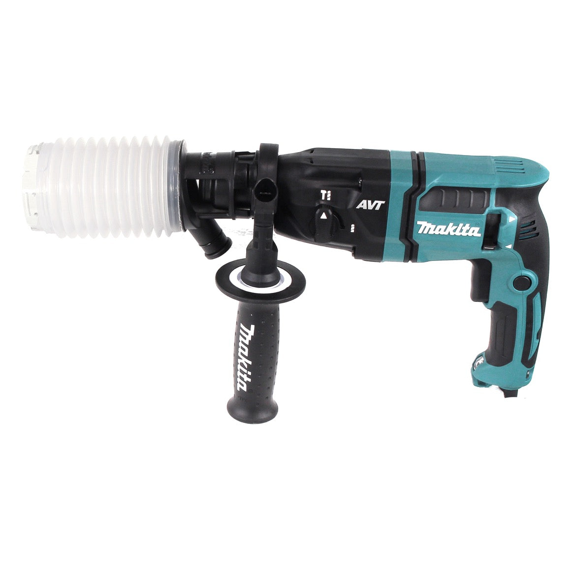 Makita HR 1841 FJ Bohrhammer 470 W SDS-Plus inkl. Koffer + Staubschutz + SDS-VPlus Bohrerset 12 tlg. - Toolbrothers