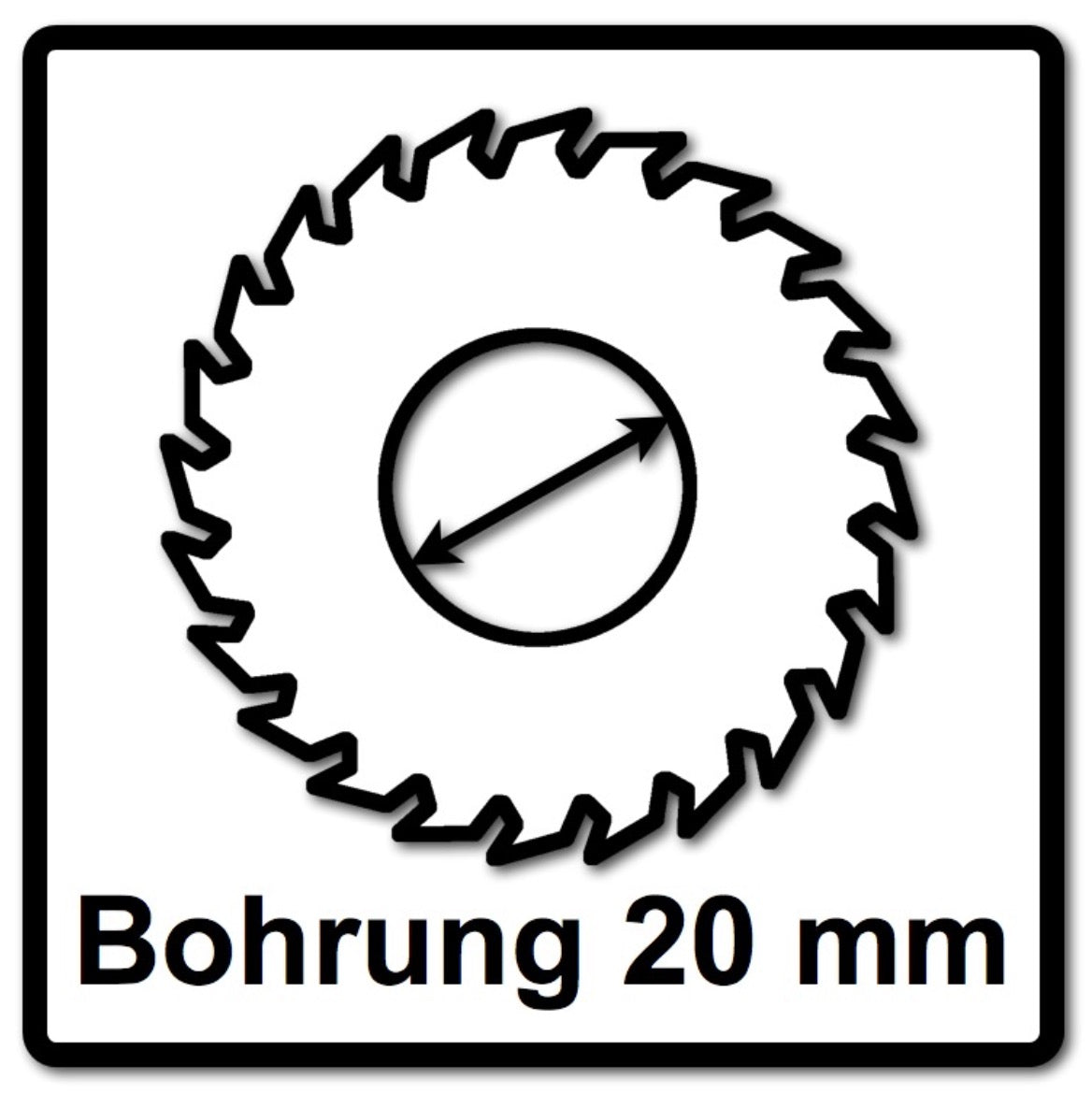 Makita EFFICUT Kreissägeblatt für Holz 165 x 20 x 1,45 mm 56 Zähne ( B-57336 ) - Toolbrothers