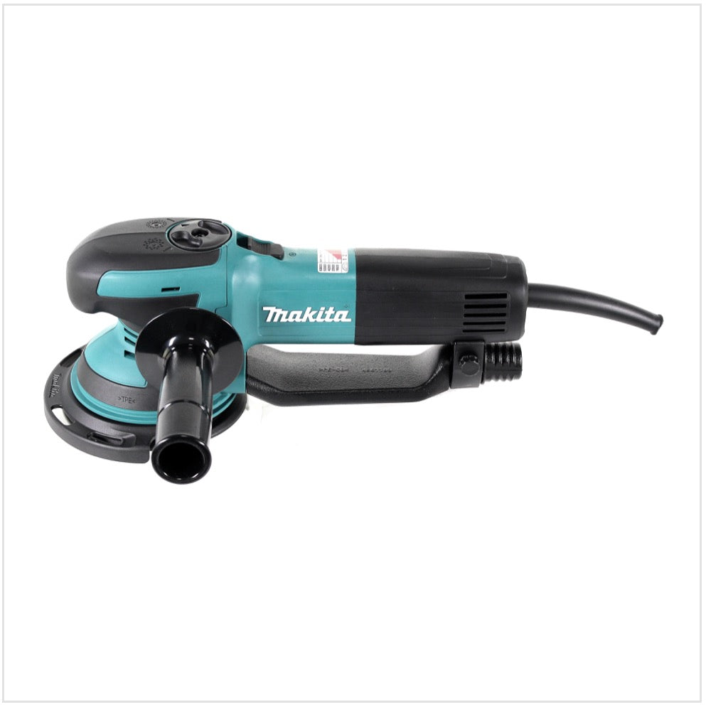 Makita BO 6050 J 750 W 150 mm Ponceuse rotative excentrique dans Coffret Makpac