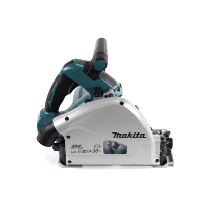 Makita DSP 600 ZJ Akku Tauchsäge 36V (2x18V) 165 mm Brushless + Führungsschiene + Makpac - ohne Akku, ohne Ladegerät - Toolbrothers