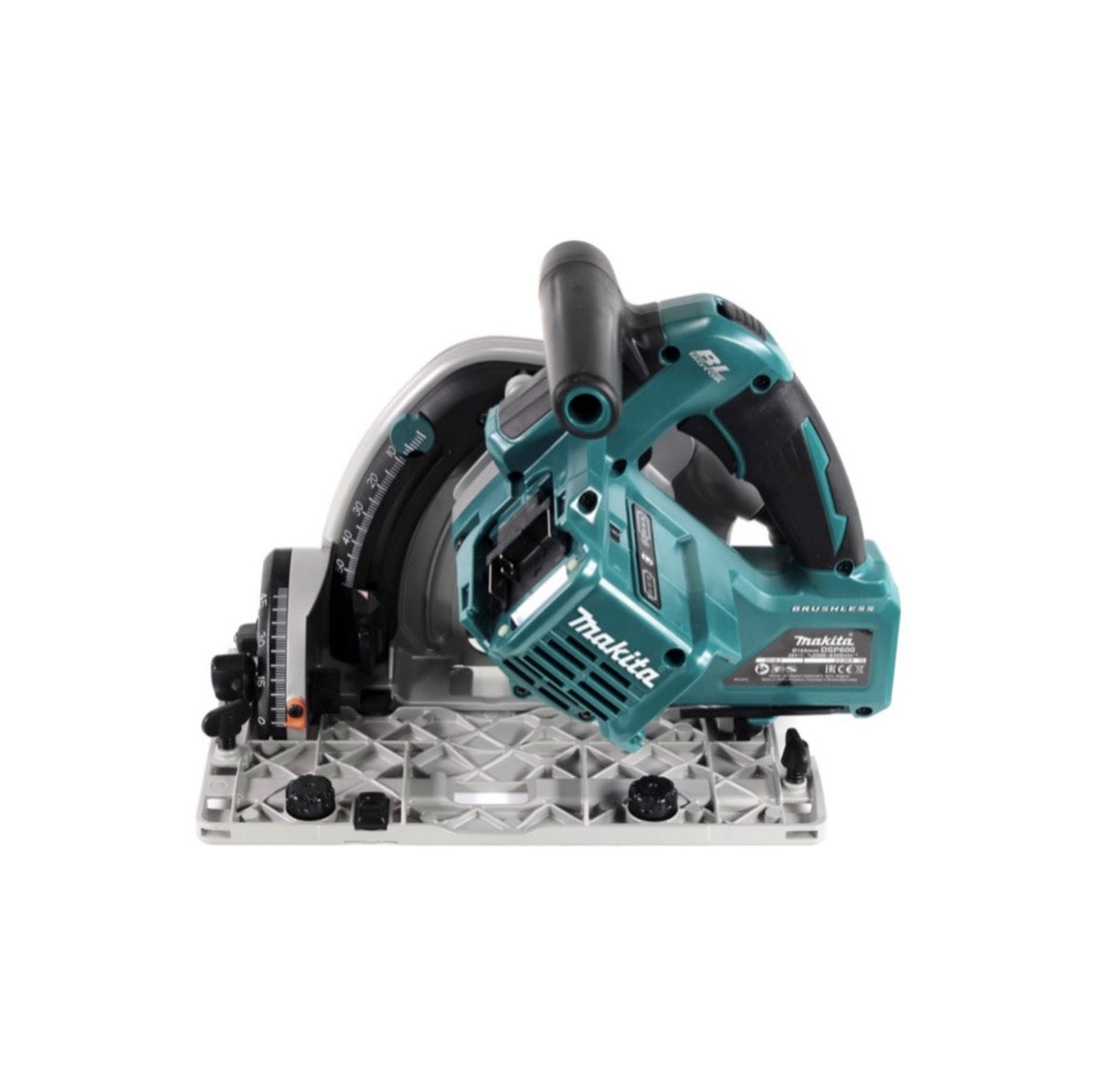 Makita DSP 600 ZJ Akku Tauchsäge 36V (2x18V) Brushless + 2x Sägeblatt + Makpac - ohne Akku, ohne Ladegerät - Toolbrothers