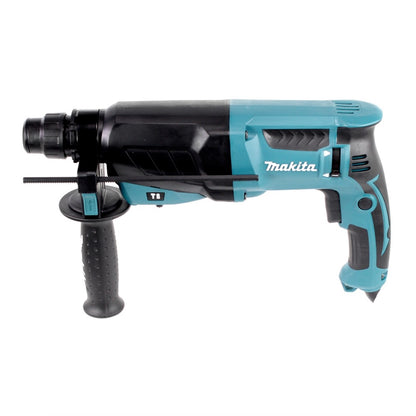 Makita HR 2630 X7 - 800 Watt 2,4 Joule Bohrhammer mit SDS - Plus Aufnahme im Koffer + 5-tlg SDS-VPlus Hammerbohrer-Set - Toolbrothers