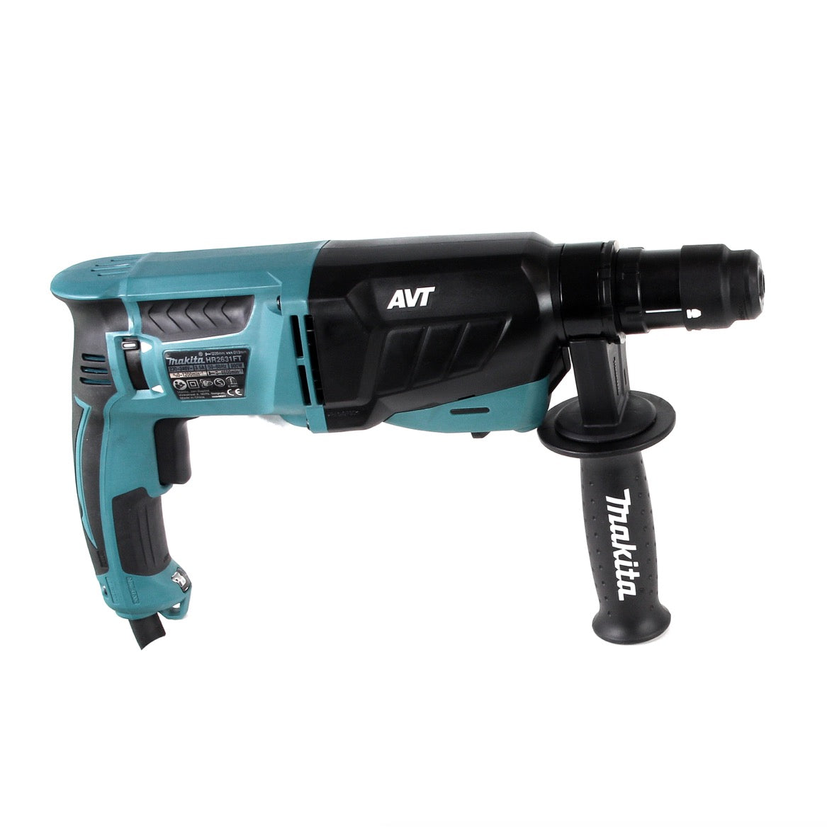 Makita HR 2631 FTJ Kombihammer 800 W 2,4 J SDS Plus + Schnellspannbohrfutter + Makpac - Toolbrothers