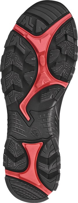 HAIX chaussure de sécurité BE Safety 54 basse taille 9,5 (44) noir/rouge (4721000216)