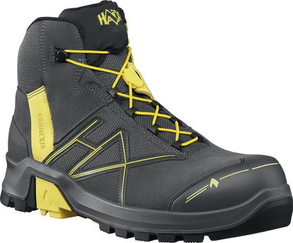 HAIX Sicherheitsstiefel CONNEXIS Safety+ Größe 6,5 (40) grau/gelb ( 4721000690 )