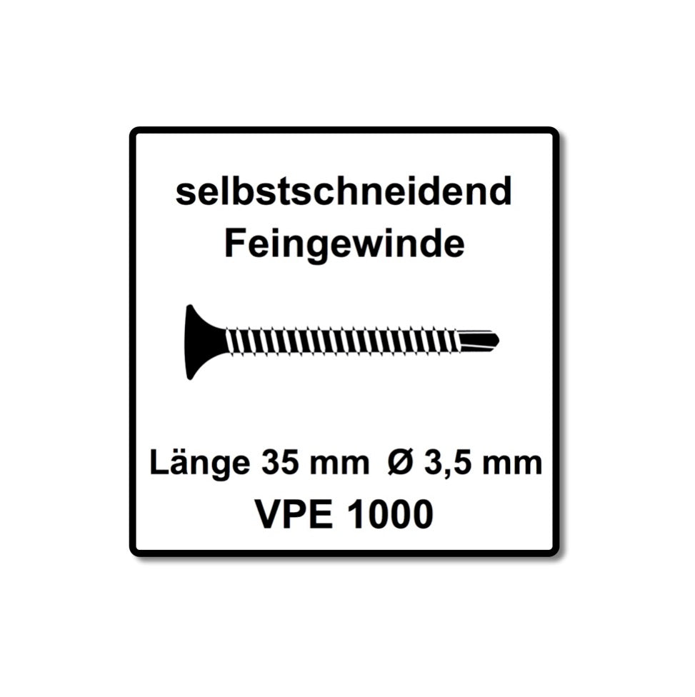 SENCO DS 5550 AC DuraSpin Magazin Schrauber 600 W ( 7T2001N ) + 1000x Teks Schrauben 3,5x35 mm - Toolbrothers