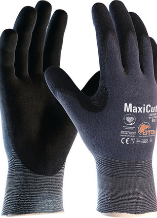 ATG gants de protection contre les coupures MaxiCut Ultra 44-3745HCT taille 6 bleu/noir (8000077714)