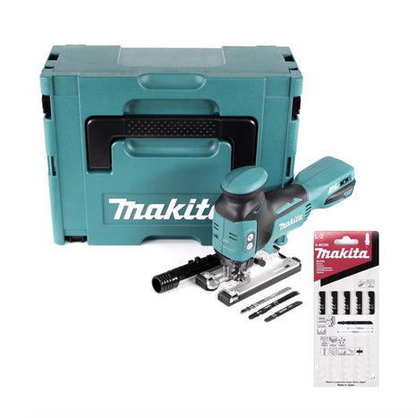 Makita DJV 181 ZJ Akku Pendelhubstichsäge 18V Brushless Solo + 11x Sägeblatt + Makpac - ohne Akku, ohne Ladegerät - Toolbrothers