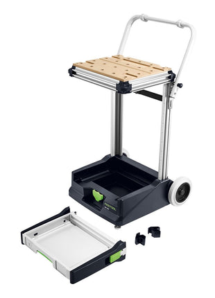 Festool MW 1000 Basic Mobile Werkstatt Werkbank auf Rädern inklusive Auszug SYS-AZ-MW 1000 ( 203454 ) - Toolbrothers