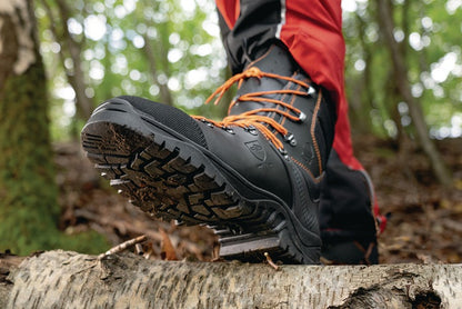 Bottes de sécurité forestière SOLIDUR KAILASH taille 40 noir/orange (8000809676)