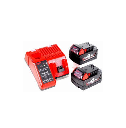 Milwaukee M18 VC2-402 C 18 V Akku-Nass-/Trockensauger + 2x Akku 4,0 Ah + Ladegerät - Toolbrothers