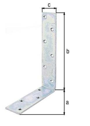 Angle d'éclairage GAH L240x160 mm largeur 50 mm (8001514137)