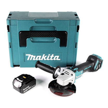 Makita DGA 511 F1J Akku Winkelschleifer 18 V 125mm Brushless + 1x Akku 3,0Ah + Makpac - ohne Ladegerät - Toolbrothers