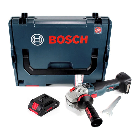 Bosch GWS 18-125 SC Akku Winkelschleifer 18V 125mm Brushless + 1x ProCORE Akku 4,0Ah + L-Boxx - Toolbrothers