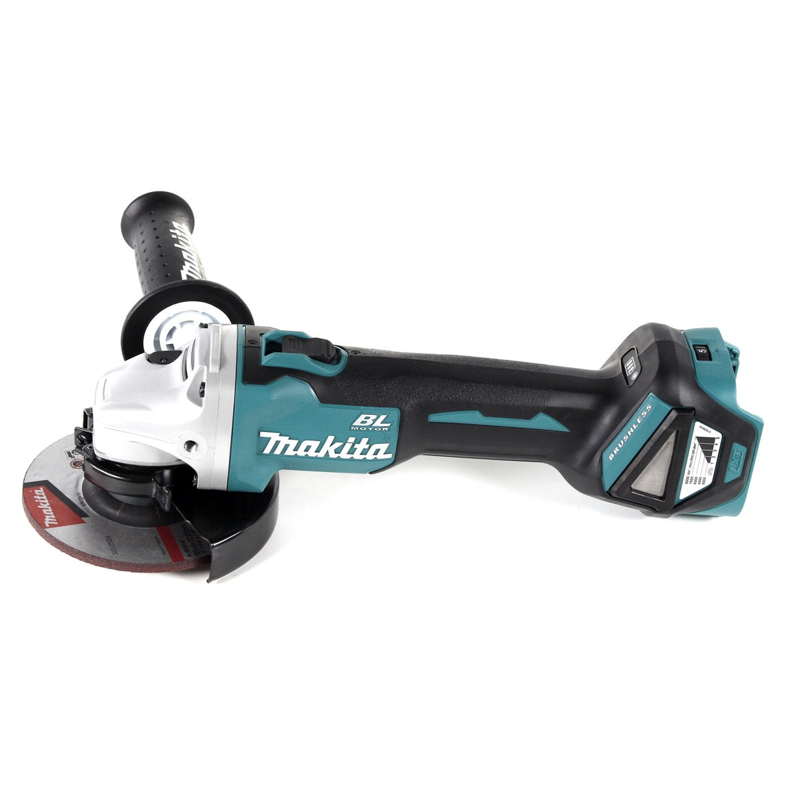 Makita DGA 511 RF1J Akku Winkelschleifer 18 V 125mm Brushless + 1x Akku 3,0Ah + Ladegerät + Makpac - Toolbrothers