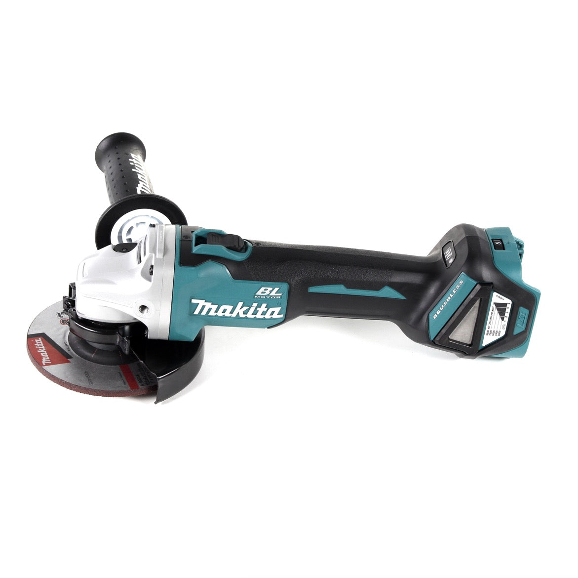 Makita DGA 511 T1J Akku Winkelschleifer 18V 125mm Brushless + 1x Akku 5,0Ah + Makpac - ohne Ladegerät - Toolbrothers