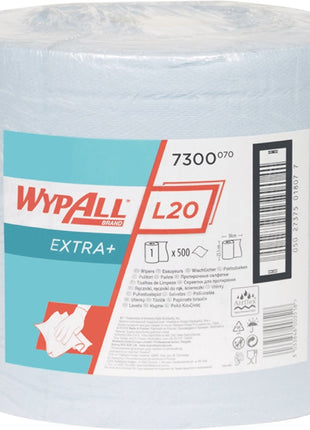 KIMBERLY-CLARK essuyer WYPALL L20 7300 L380xW235env. mm ( 9000469688 )