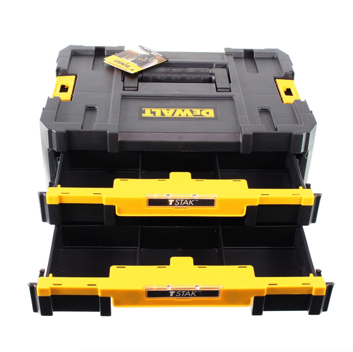 DeWalt DWST 1-70706 TSTAK IV Werkzeugbox mit 2 Schubladen und verstellbaren Trennstegen - Toolbrothers