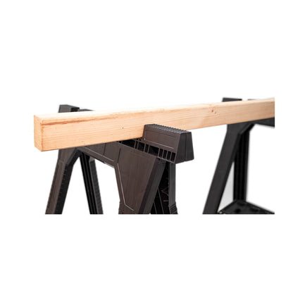 Ensemble de tréteaux d'atelier Toolbrothers RHINO + Custom Connect 2 pièces 580 x 770 mm 350 kg