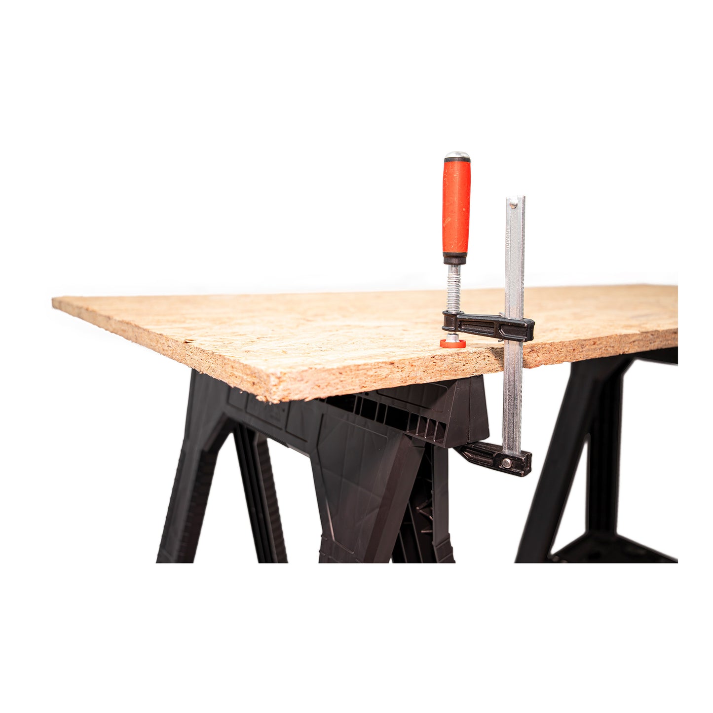 Ensemble de tréteaux d'atelier Toolbrothers RHINO + Custom Connect 2 pièces 580 x 770 mm 350 kg