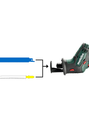 Sierra alternativa de batería Metabo SSE 18 LTX Compact 18 V 13 mm (602266890) Solo - sin batería, sin cargador