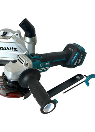 Makita DGA 514 ZJU1 amoladora angular a batería 18 V 125 mm sin escobillas + MAKPAC - sin batería, sin cargador