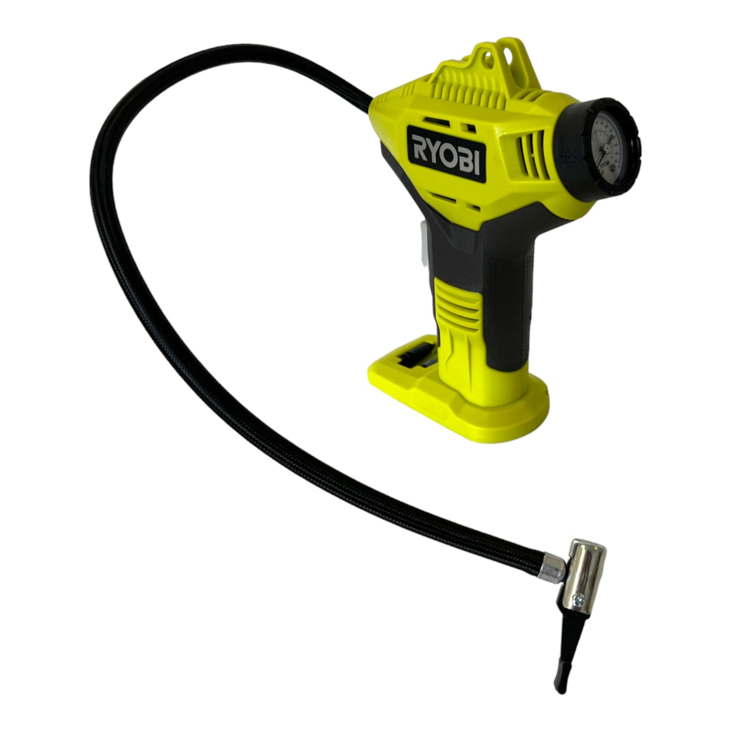 RYOBI R18PI-120GJ Akku Handkompressor 18 V 10,3 bar ( 5133005325 ) + 1x Akku 2,0 Ah + Ladegerät