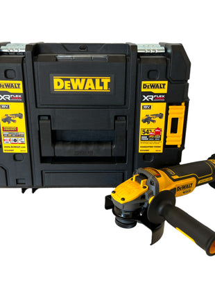 Amoladora angular a batería DeWalt DCG 409 NT 18 V 125 mm sin escobillas + TSTAK - sin batería, sin cargador