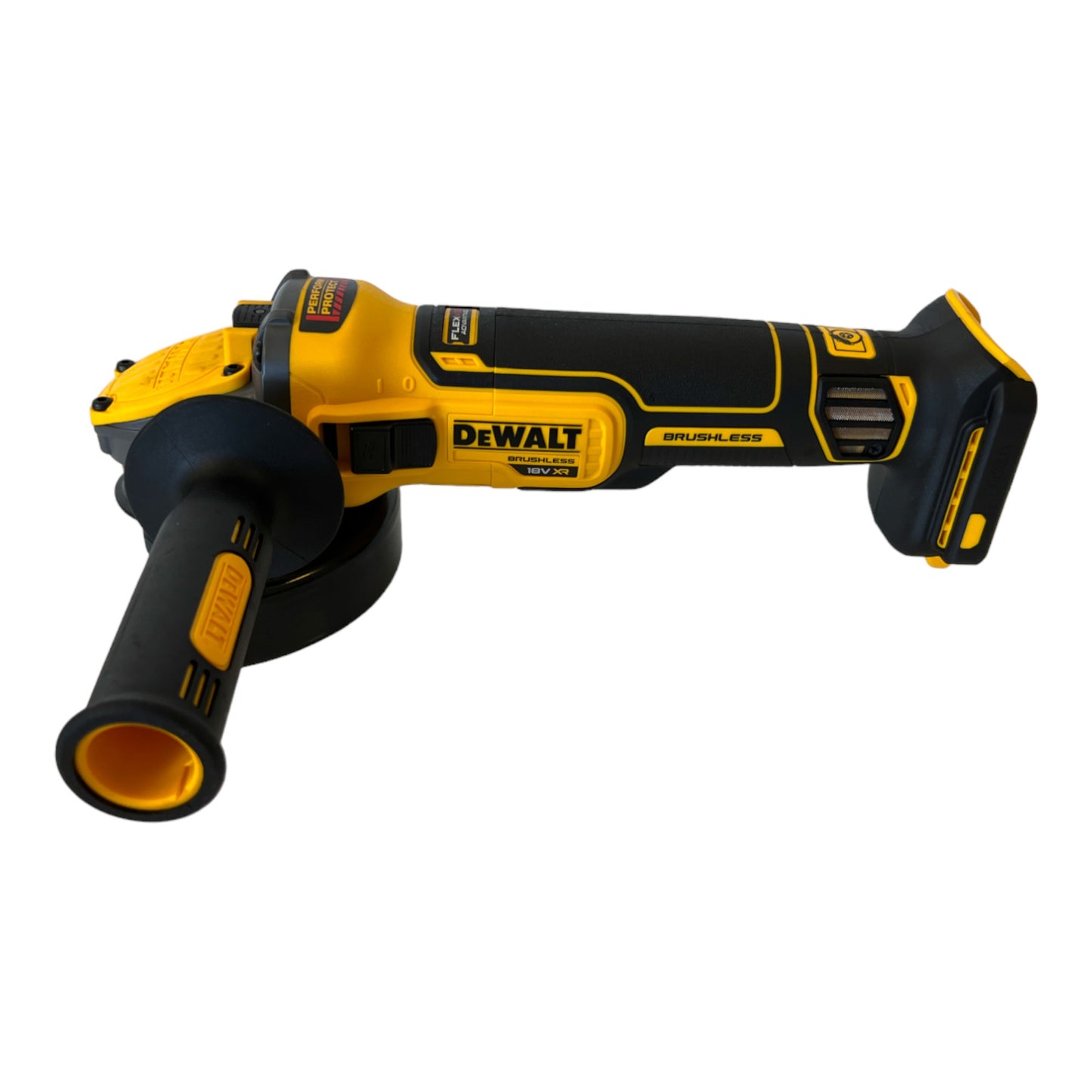 Meuleuse d'angle sans fil DeWalt DCG 409 NT 18 V 125 mm sans balais + TSTAK - sans batterie, sans chargeur