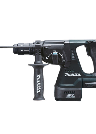 Makita DHR 243 F1J B marteau combiné à batterie 18 V 2,0 J SDS-Plus noir + 1x batterie 3,0 Ah + mandrin à changement rapide + Makpac - sans chargeur