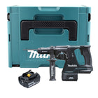 Makita DHR 243 F1J B marteau combiné à batterie 18 V 2,0 J SDS-Plus noir + 1x batterie 3,0 Ah + mandrin à changement rapide + Makpac - sans chargeur