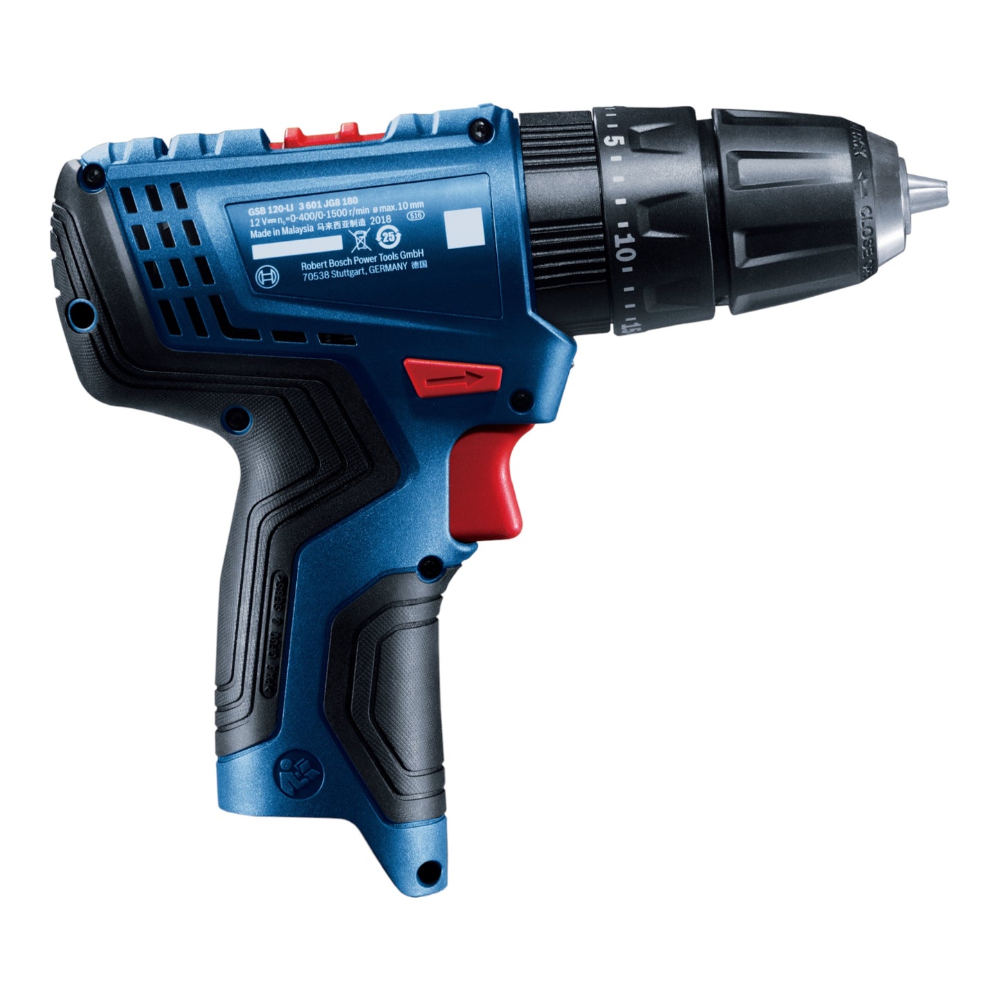 Bosch GSB 120-LI Professional perceuse à percussion sans fil 12 V 30 Nm (06019G8170) + 2x batteries 2,0 Ah + chargeur + mallette