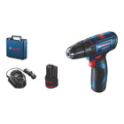 Bosch GSB 120-LI Professional perceuse à percussion sans fil 12 V 30 Nm (06019G8170) + 2x batteries 2,0 Ah + chargeur + mallette